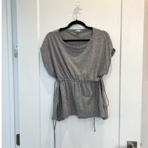 grey draw string top